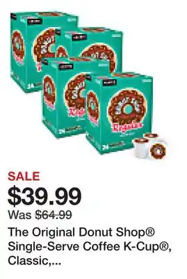 Office Depot The Original Donut Shop Single-Serve Coffee K-Cup , Classic, Carton Of 96, 4 x 24 Per Box offer