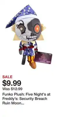 Game Stop Funko Plush: Five Night's at Freddy's: Security Breach Ruin Moon 7-in Plush offer