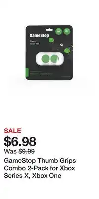 Game Stop GameStop Thumb Grips Combo 2-Pack for Xbox Series X, Xbox One offer