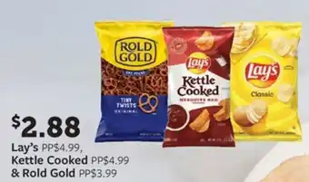 Fareway Lay's kettle cooked & rold gold offer
