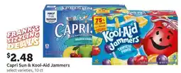Fareway Capri sun & kool aid jammers offer