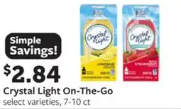 Fareway Crystal light on the go offer