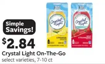 Fareway Crystal light on the go offer