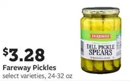 Fareway Fareway pickles offer
