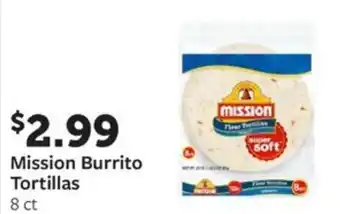 Fareway Mission burrito tortillas offer