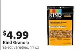 Fareway Kind granola offer