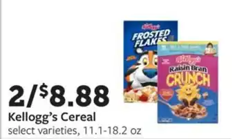 Fareway Kellogg's cereal offer