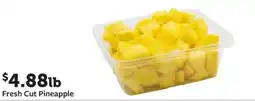 Fareway Fresh cut pineapple offer