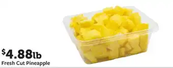 Fareway Fresh cut pineapple offer