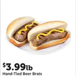 Fareway Hand tied beer brats offer