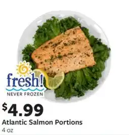 Fareway Atlantic salmon portions offer