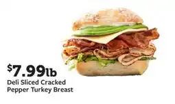 Fareway Deli sliced cracked pepper turkey breast offer