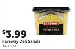 Fareway Fareway deli salads offer
