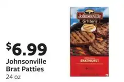 Fareway Johnsonville brat patties offer