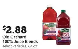 Fareway Old orchard juice blends offer