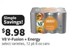 Fareway V8 v fusion energy offer
