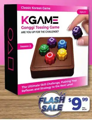 Showcase US KGAME Gonggi Tossing Game offer