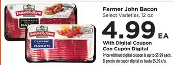 Food 4 Less Farmer John Bacon offer