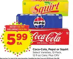Food 4 Less Coca-Cola, Pepsi or Squirt offer
