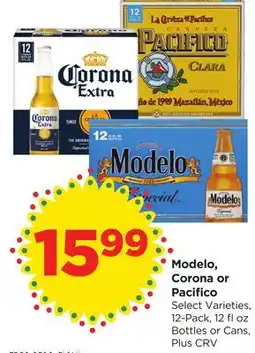 Food 4 Less Modelo, Corona or Pacifico offer