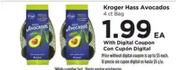 Food 4 Less Kroger Hass Avocados offer