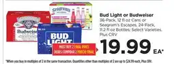 Food 4 Less Bud Light or Budweiser offer