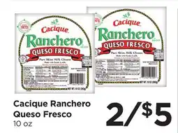 Food 4 Less Cacique Ranchero Queso Fresco offer