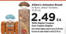 Food 4 Less Alfaro's Artesano Bread offer