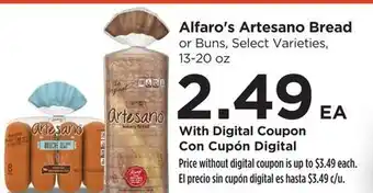 Food 4 Less Alfaro's Artesano Bread offer