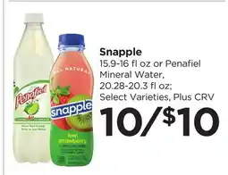 Food 4 Less Snapple offer