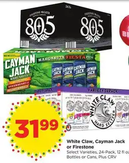 Food 4 Less White Claw, Cayman Jack or Firestone offer