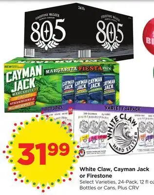 Food 4 Less White Claw, Cayman Jack or Firestone offer