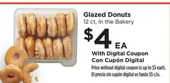 Food 4 Less Glazed Donuts offer
