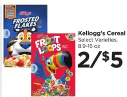 Food 4 Less Kellogg's Cereal offer