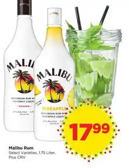 Food 4 Less Malibu Rum offer