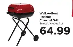 Food 4 Less Walk-A-Bout Portable Charcoal Grill offer