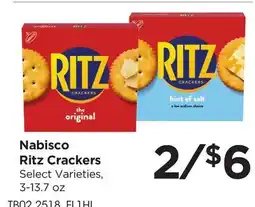 Food 4 Less Nabisco Ritz Crackers offer