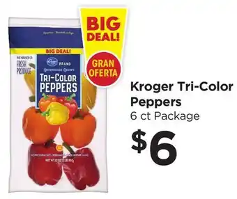 Food 4 Less Kroger Tri-Color Peppers offer