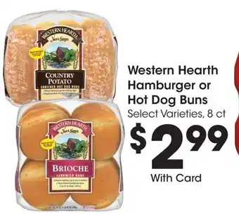 Ralphs Western Hearth Hamburger or Hot Dog Buns offer