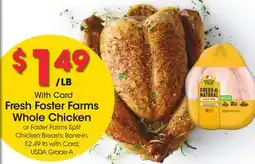 Ralphs Fresh Foster Farms Whole Chicken offer