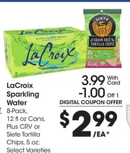 Ralphs LaCroix Sparkling Water offer