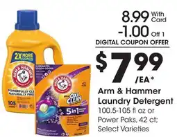 Ralphs Arm & Hammer Laundry Detergent offer