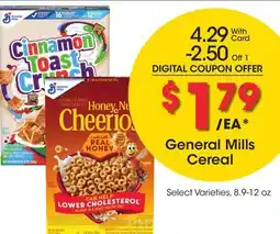 Ralphs General Mills Cereal offer