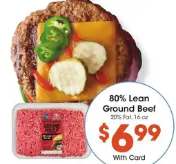 Ralphs 80% Lean Ground Beef offer