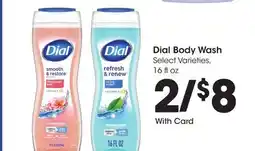 Ralphs Dial Body Wash offer