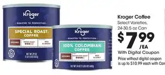 Ralphs Kroger Coffee offer