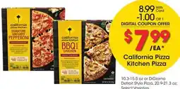 Ralphs California Pizza Kitchen Pizza offer