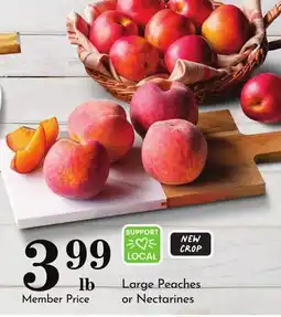 Pavilions Large Peaches or Nectarines offer