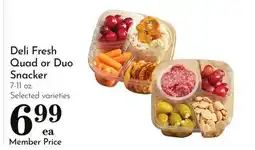 Pavilions Deli Fresh Quad or Duo Snacker offer
