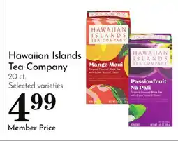 Pavilions Hawaiian Islands Tea Company offer